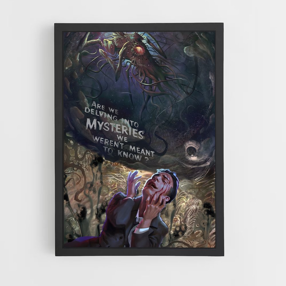 Poster L'Observateur Interstellaire – affiche Art spatial (vue 2)